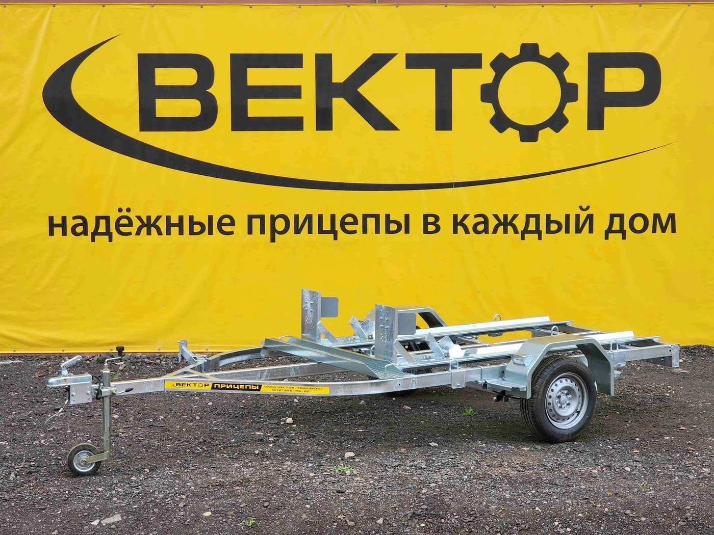

Одноосный прицеп Вектор ЛАВ 81012 Мото