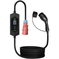 Зарядная станция Auxus Type 2 6-32 A, Wi-Fi (7 кВт, 1 фаза) + переходник под бытовую розетку в Гомеле