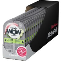 Консервированный корм для собак AlphaPet Wow Кролик и кабачок 15х100 г