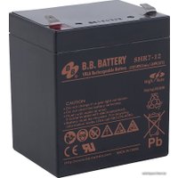Аккумулятор для ИБП B.B. Battery SHR 7-12 (12В/7 А·ч)