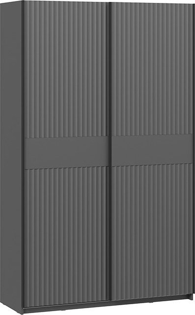 

Шкаф-купе Трия Оскар Тиффани Т2 1400 282730 (черный/серый графит/графит матовый)