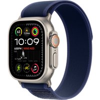 Умные часы Apple Watch Ultra 2 LTE 49 мм (титановый корпус, титановый/синий, нейлоновый ремешок M/L)