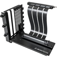 Райзер для вертикальной установки видеокарты Montech VGM 2 (черный)