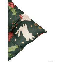 Подушка для сидения Loon Олени 38х38 (темно-зелный)