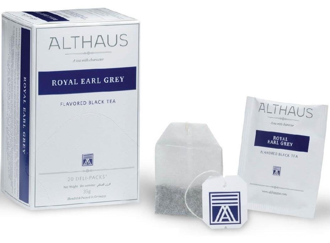 

Черный чай Althaus Royal Earl Grey 20 шт