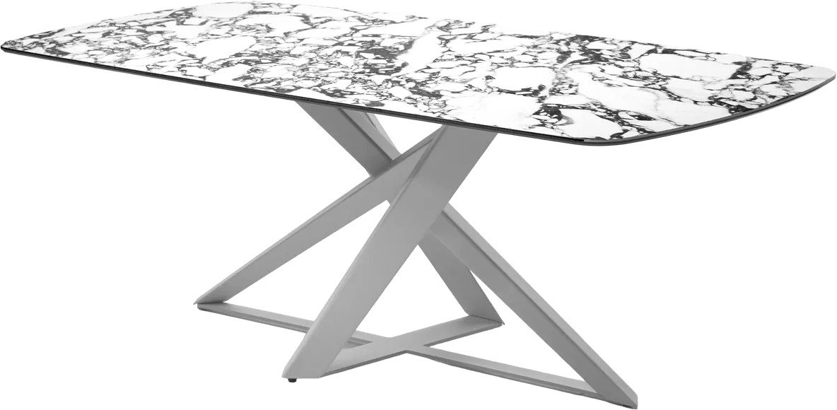 

Кухонный стол M-City Vicenza 220 614M05289 (Bulgari White/белый)