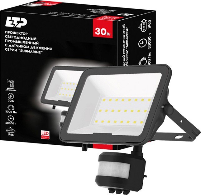 

Уличный прожектор ETP Submarine 30 Вт 5000 К 37116
