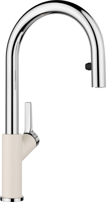 Смеситель Blanco Carena-S 526931 (soft white/chrome)