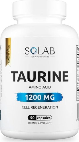 Таурин Solab Taurine 1200 мг (90 капсул)
