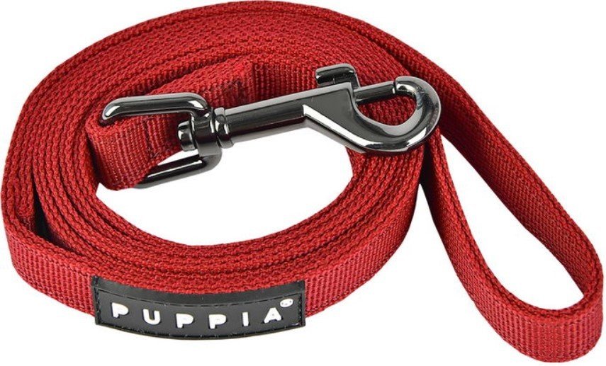 

Поводок Puppia Two Tone Lead M (бордовый)