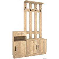 Стенка МДК СПР1 380x1200x1970 (дуб сонома)