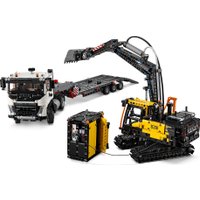 Конструктор LEGO Technic Грузовик Volvo FMX и электрический экскаватор EC230 42175