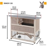 Клетка Ferplast Ranch 120 57091000