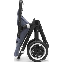 Универсальная коляска Bugaboo Fox 2018 (2 в 1, alu/red melange/waves/dark brown/wood)