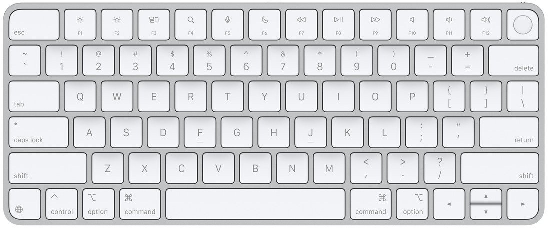 

Клавиатура Apple Magic Keyboard USB-C MXCK3LB/A (с Touch ID, с белыми клавишами, раскладка US English)