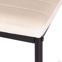 Стул TetChair Easy Chair металл/вельвет (светло-бежевый/черный)