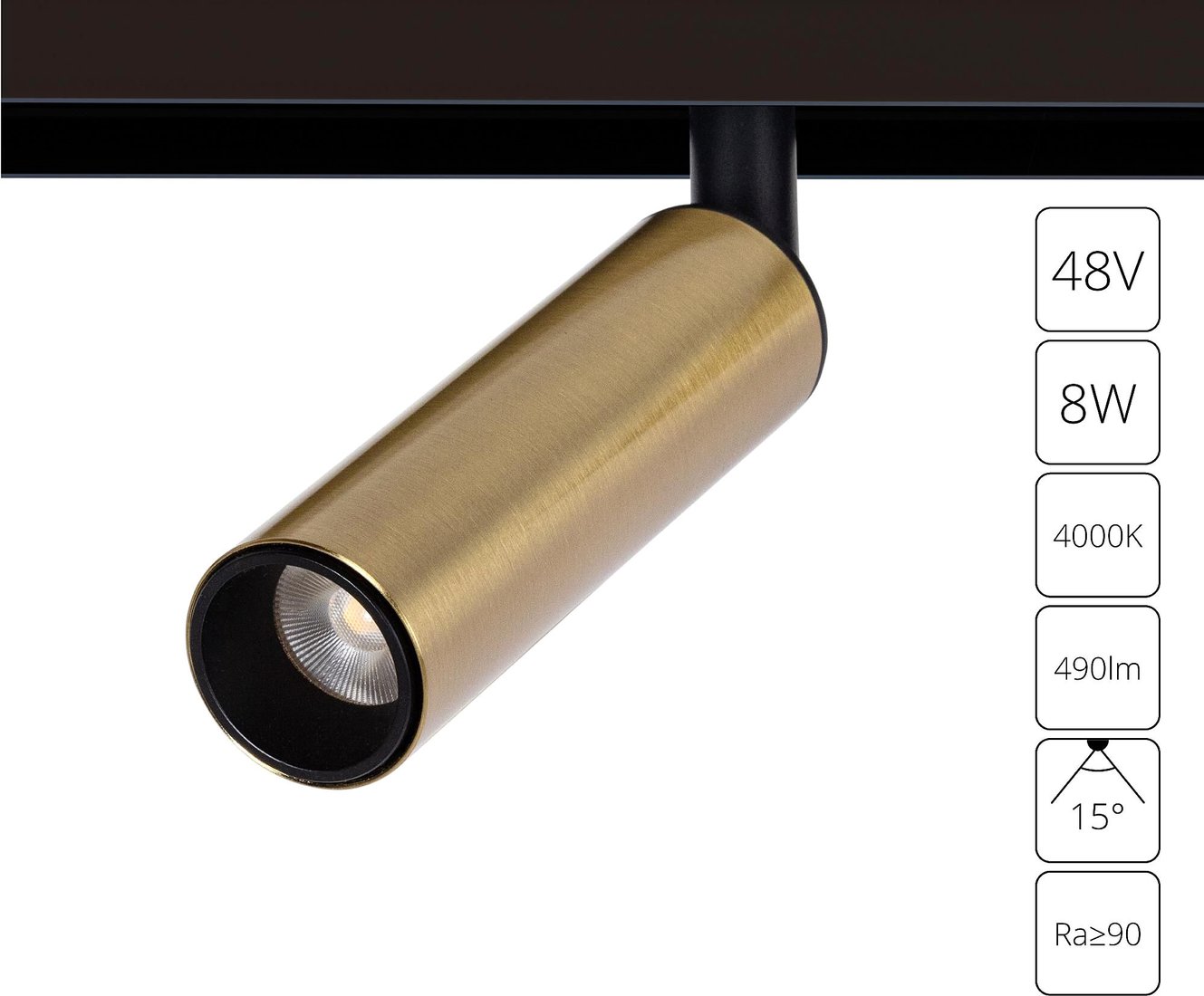 

Трековый светильник Arte Lamp Linea A4660PL-1AB