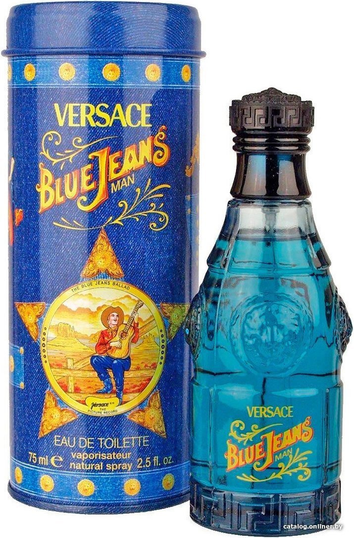 Туалетная вода Versace Blue Jeans EdT (75 мл)