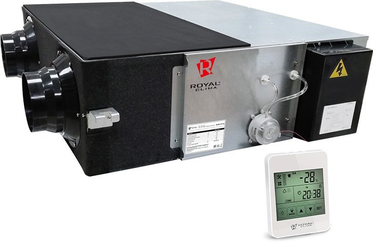 

Проветриватель с рекуперацией Royal Clima SOFFIO Primo RCS-650-P
