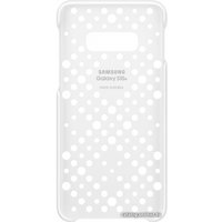 Чехол для телефона Samsung Pattern Cover для Samsung Galaxy S10e (белый/желтый)