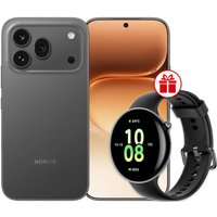 Телефон HONOR 600 Pro Dual SIM 12GB/512GB международная версия (черный) + умные часы HONOR Watch Fit по акции