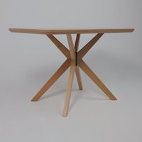 Кухонный стол Оримэкс Сити 1100x700 (светлый бук без тонировки/светлый бук)