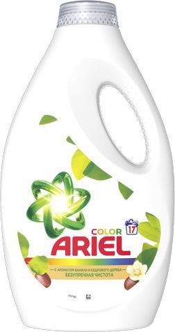 

Гель для стирки Ariel Color Ваниль и кедровое дерево (1.105 л)
