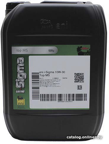 Моторное масло Eni i-Sigma top MS 10W-30 20л