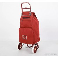 Сумка-тележка Grott 111-WY781629T-BRD (бордовый)