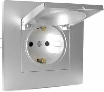 

Розетка Tokov Electric Pixel TKE-PX-R1ZSW1-C03