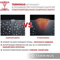 Полотенцесушитель TERMINUS Ватикан П6 500х600 (с боковым подключением 500)
