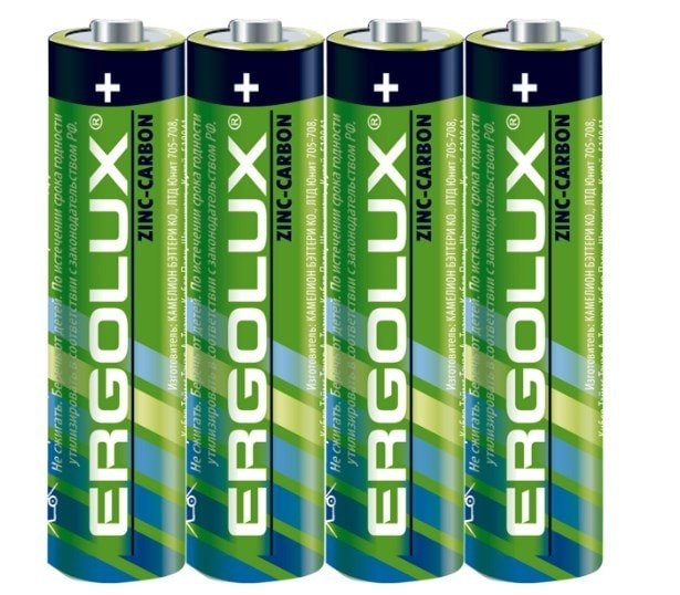 

Батарейка Ergolux R03 SR4 4шт