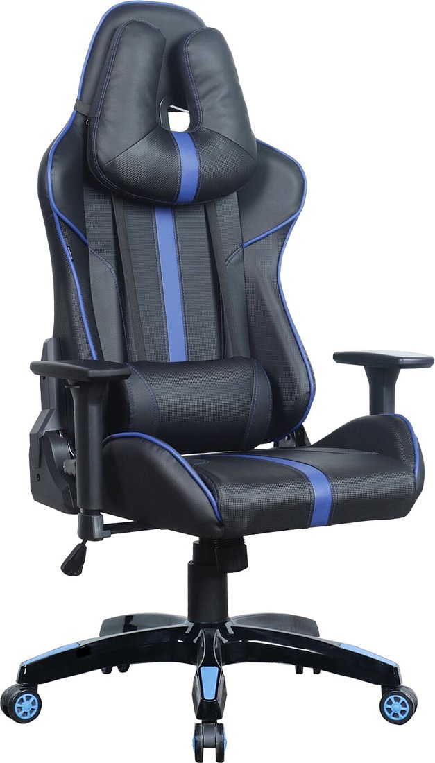 

Игровое (геймерское) кресло Brabix GT Carbon GM-120 (черный/синий)