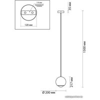 Подвесная люстра Odeon Light Mia 4228/12L