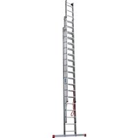 Лестница-стремянка Новая высота NV 523 трёхсекционная индустриальная 3x17 ступеней