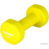 Гантель Espado ES1115 1.5 кг (желтый)