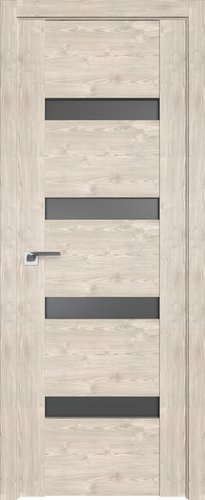 ProfilDoors 2.81XN R 70x200 (каштан светлый, стекло графит)