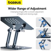 Подставка Baseus UltraStable Pro Series Rotatable and Foldable Laptop Stand (3-Hinge Version)
