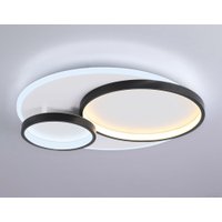 Светильник-тарелка Ambrella light FA7719 WH/BK