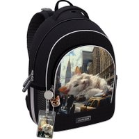 Школьный рюкзак Erich Krause ErgoLine 15L Big City Cats 62802