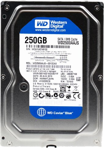 WD Caviar Blue 250GB (WD2500AAJS)