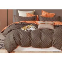 Семейный комплект постельного белья Cleo Сатин Семейный SK-41/0065