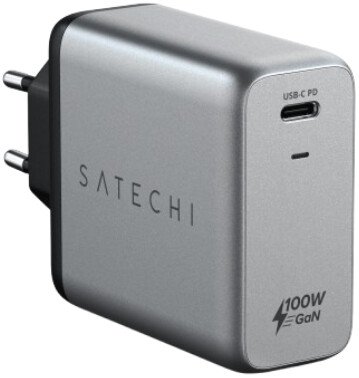 

Сетевое зарядное Satechi 100W USB-C PD Wall Charger ST-UC100WSM-EU