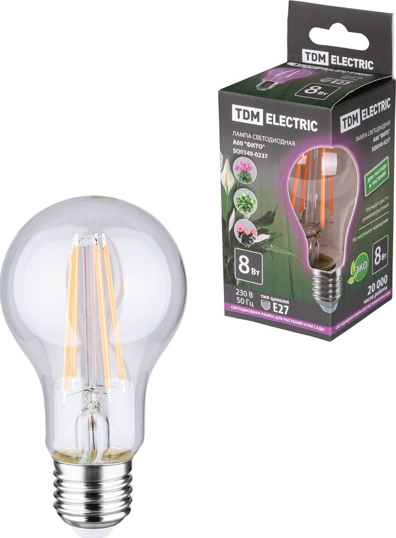 

Светодиодная лампочка TDM Electric SQ0340-0237