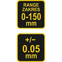 Штангенциркуль Vorel 15100