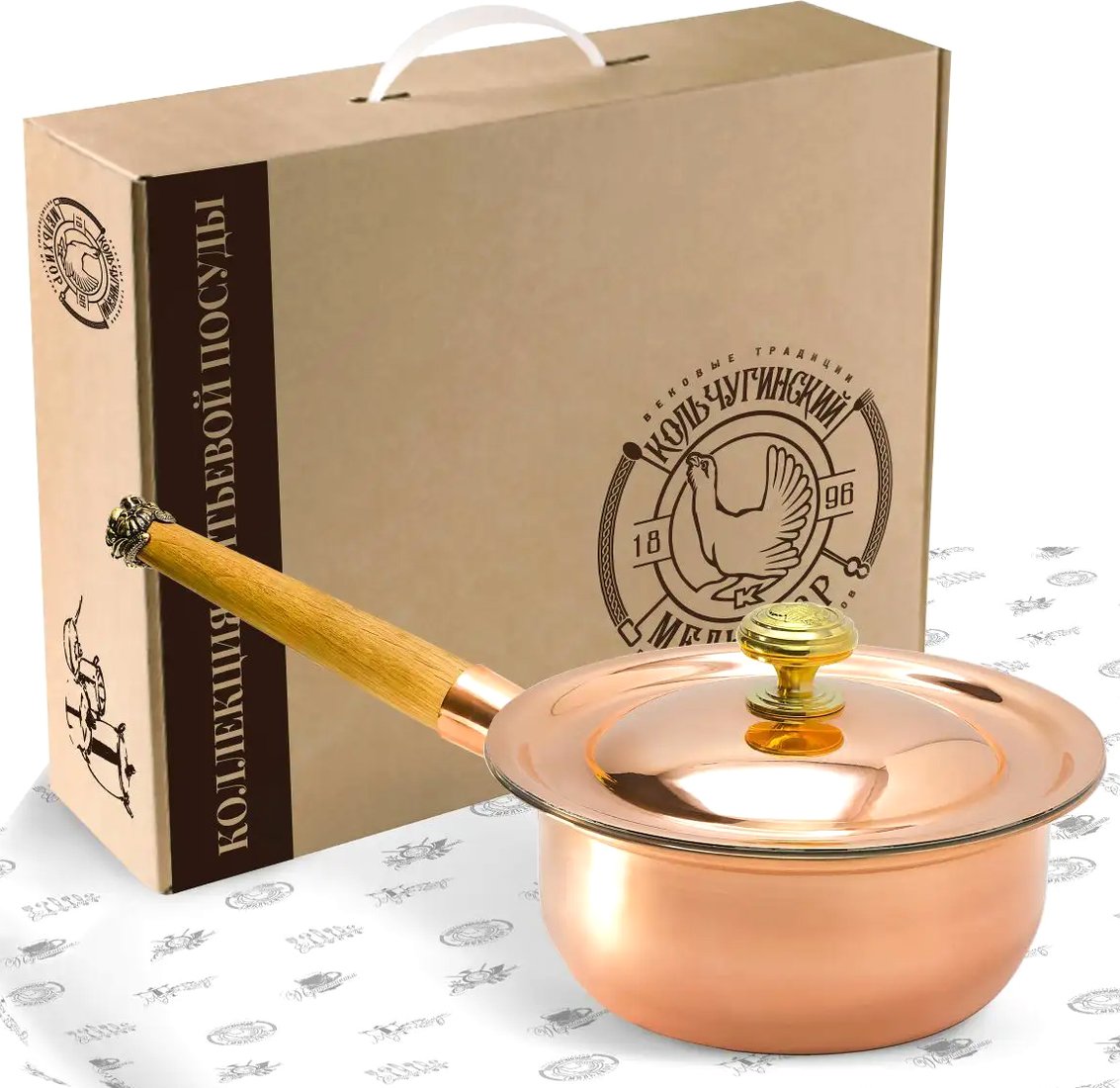 

Сотейник Кольчугинский мельхиор Овощи КМ1136СОТ01