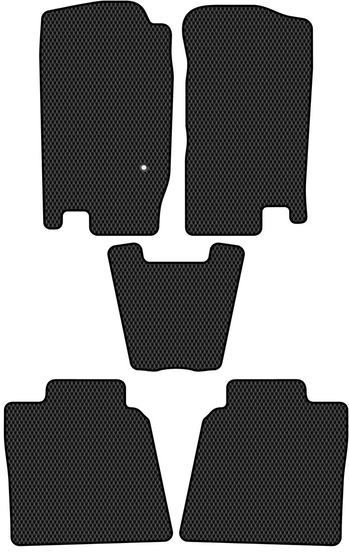 

Комплект ковриков для авто Alicosta Ford Explorer III (suv / U152) 2001 - 2005 (черный, ромб)