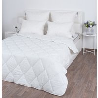 Одеяло Миланика Лебяжий пух Премиум Лайт жаккард 1.5сп