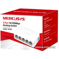 Неуправляемый коммутатор Mercusys MS105
