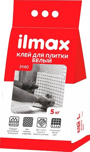 

Клей для плитки ilmax 3140 (5 кг)